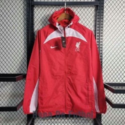 Liverpool Chaqueta Rompevientos Rojo I 2023/2024