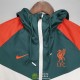 Liverpool Chaqueta Rompevientos Blanco Verde I 2021/2022