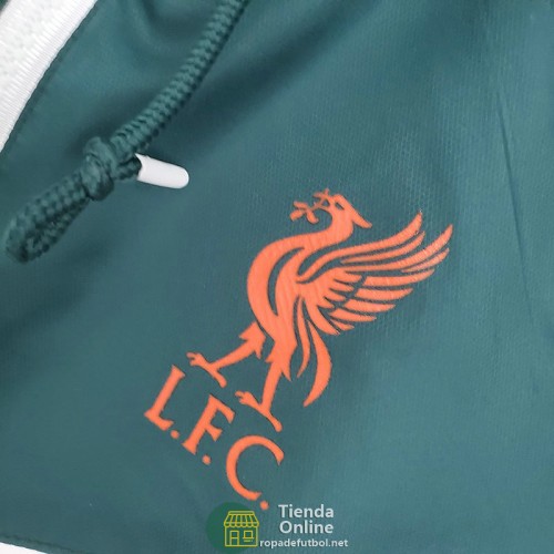 Liverpool Chaqueta Rompevientos Blanco Verde I 2021/2022