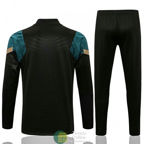 Liverpool Sudadera De Entrenamiento Negro GB + Pantalon Negro 2021/2022