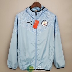 Manchester City Chaqueta Rompevientos Azul Azul 2021/2022