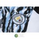 Manchester City Chaqueta Blanco Azul + Pantalon Negro 2021/2022