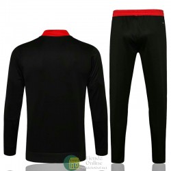 Manchester United Chaqueta Negro III + Pantalon Negro 2021/2022