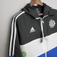 Manchester United Chaqueta Rompevientos Negro Azul I 2022/2023