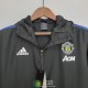 Manchester United Chaqueta Rompevientos Negro II 2022/2023