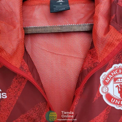 Manchester United Chaqueta Rompevientos Rojo III 2021/2022