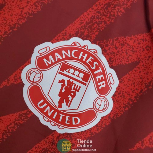 Manchester United Chaqueta Rompevientos Rojo III 2021/2022