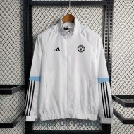 Manchester United Chaqueta Rompevientos Blanco II 2023/2024