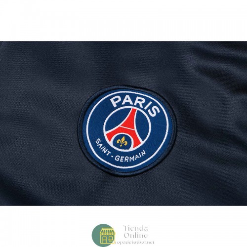 PSG Chaqueta Capucha Royal + Pantalon Royal 2021/2022