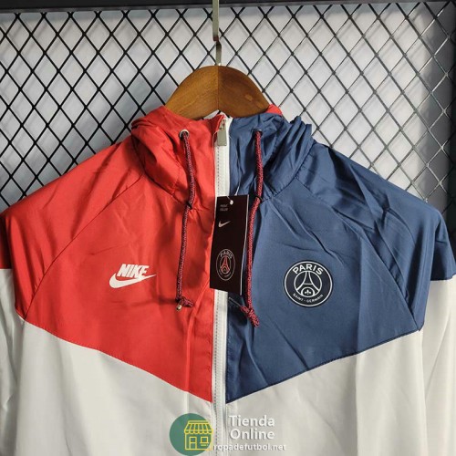 PSG Chaqueta Rompevientos Blanco I 2022/2023