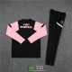 PSG Sudadera De Entrenamiento Negro Rosado + Pantalon 2021/2022