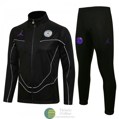 PSG x JORDAN Chaqueta Negro + Pantalon 2021/2022