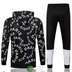 PSG x Jordan Chaqueta Capucha PARIS + Pantalon Negro 2021/2022