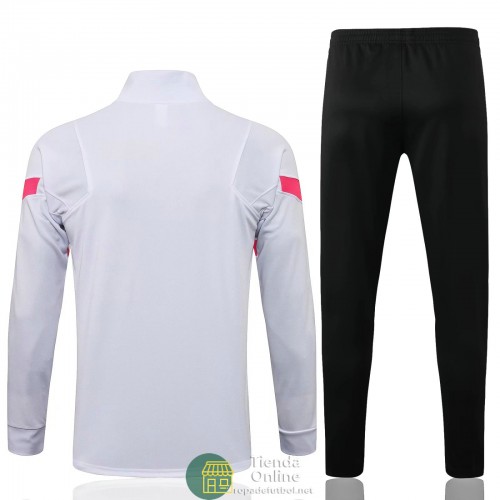 PSG x Jordan Chaqueta Blanco II+ Pantalon Negro 2021/2022