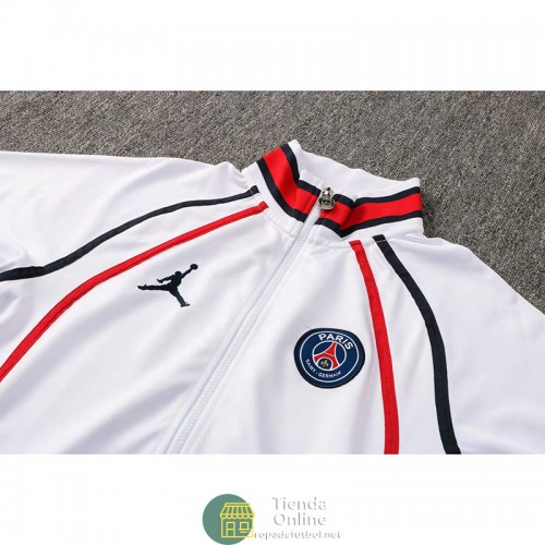 PSG x Jordan Chaqueta Blanco III + Pantalon Armada 2021/2022