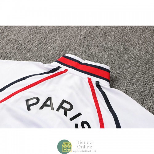 PSG x Jordan Chaqueta Blanco III + Pantalon Armada 2021/2022