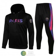 PSG x Jordan Sudadera Capucha Negro II+ Pantalon Negro 2021/2022