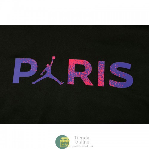 PSG x Jordan Sudadera Capucha Negro II+ Pantalon Negro 2021/2022