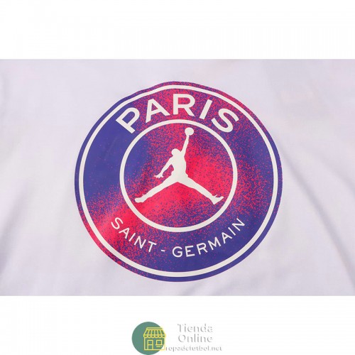 PSG x Jordan Sudadera Capucha Blanco I+ Pantalon Negro 2021/2022