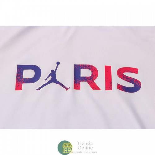 PSG x Jordan Sudadera Capucha Blanco II+ Pantalon Negro 2021/2022