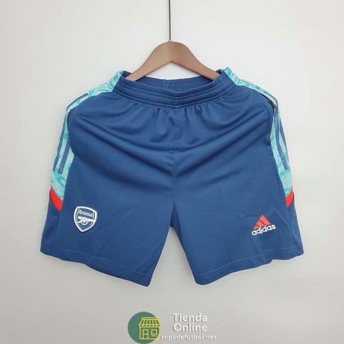 Pantalon Corto Arsenal Training Azul IV 2021/2022