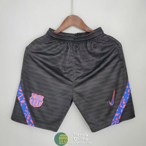 Pantalon Corto Barcelona Negro I 2021/2022