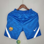 Pantalon Corto Barcelona Azul I 2021/2022