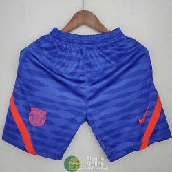 Pantalon Corto Barcelona Training Azul 2021/2022