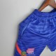 Pantalon Corto Barcelona Training Azul 2021/2022