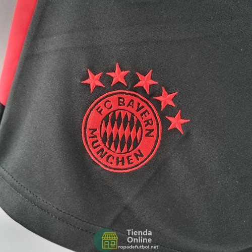 Pantalon Corto Bayern Munich Rojo Negro 2022/2023