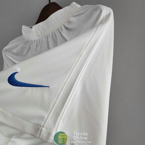 Pantalon Corto Brasil Blanco I 2022/2023