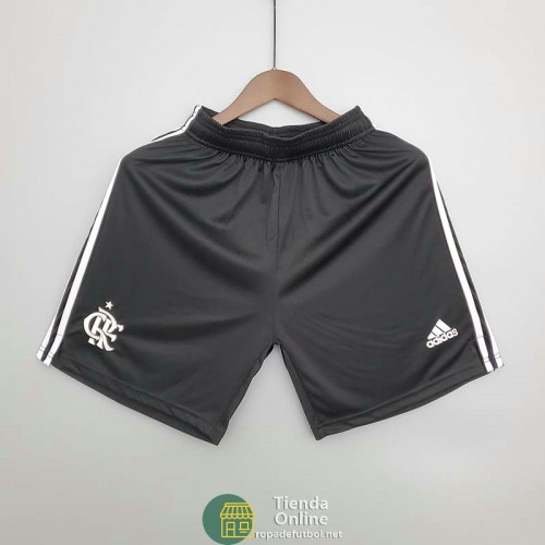 Pantalon Corto Flamengo Negro II 2021/2022