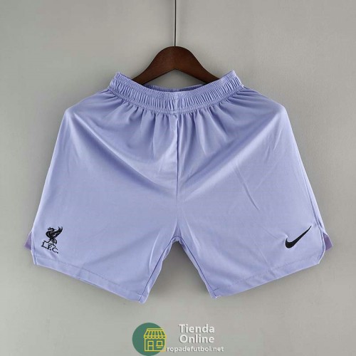 Pantalon Corto Liverpool Purple 2022/2023