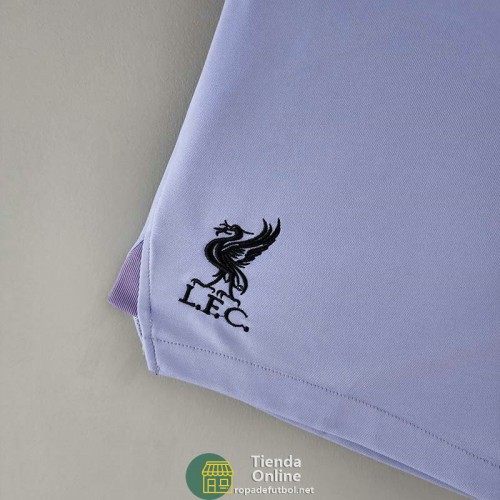 Pantalon Corto Liverpool Purple 2022/2023