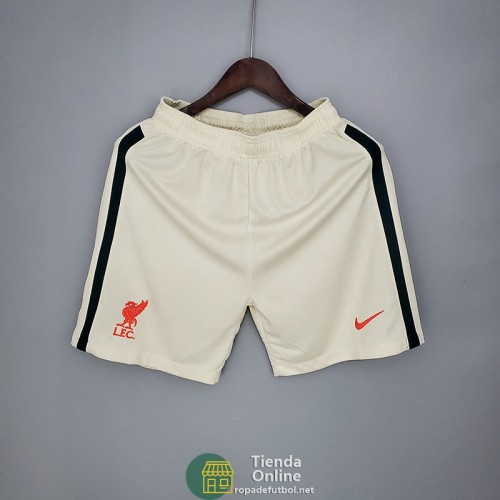 Pantalon Corto Liverpool Segunda Equipación 2021/2022