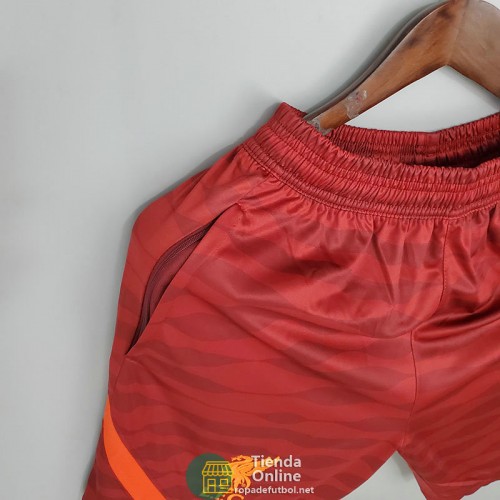 Pantalon Corto Liverpool Training Rojo 2021/2022