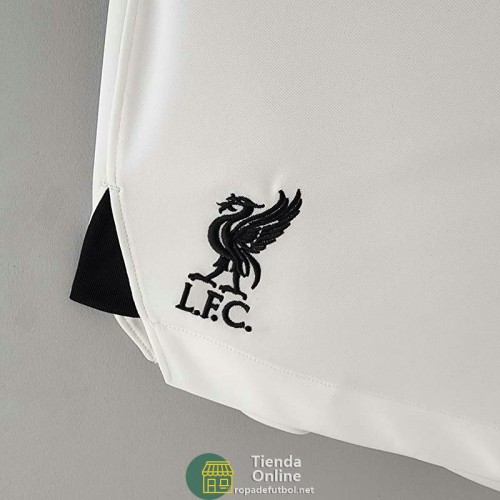 Pantalon Corto Liverpool Blanco I 2022/2023