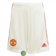 Pantalon Corto Manchester United Primera Equipación 2021/2022