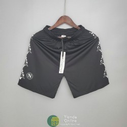 Pantalon Corto Napoli Kappa x Marcelo Burlon Negro 2021/2022