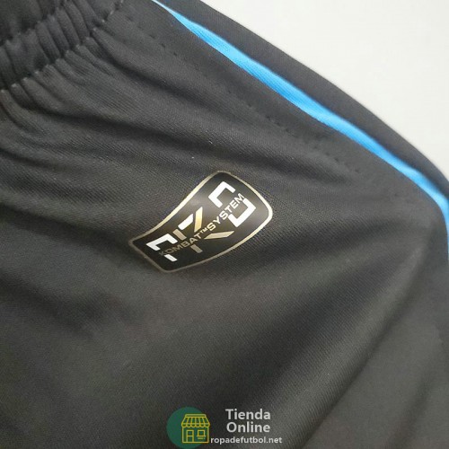 Pantalon Corto Napoli Kappa x Marcelo Burlon Negro 2021/2022