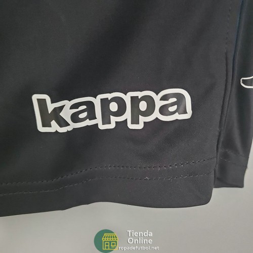 Pantalon Corto Napoli Kappa x Marcelo Burlon Negro 2021/2022