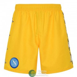 Pantalon Corto Napoli Special Edition Amarillo 2021/2022