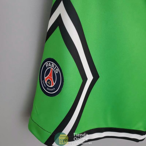 Pantalon Corto PSG Portero Verde 2021/2022