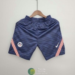 Pantalon Corto PSG Training Azul I 2021/2022