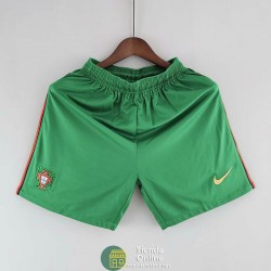 Pantalon Corto Portugal Verde 2022/2023