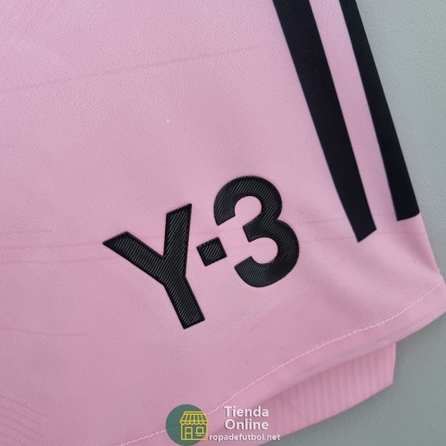 Pantalon Corto Real Madrid Y3 Edition Rosado 2022/2023