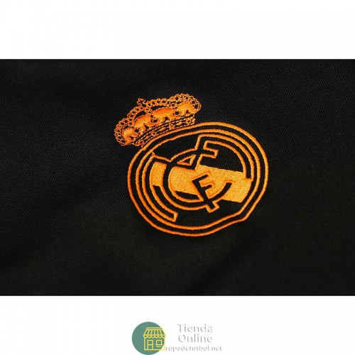 Real Madrid Chaqueta Negro II + Pantalon Negro II 2021/2022