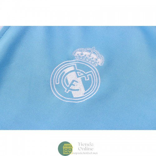 Real Madrid Chaqueta Azul III + Pantalon Negro 2021/2022