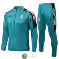 Real Madrid Chaqueta Verde III + Pantalon Verde 2021/2022