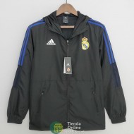 Real Madrid Chaqueta Rompevientos Negro I 2022/2023